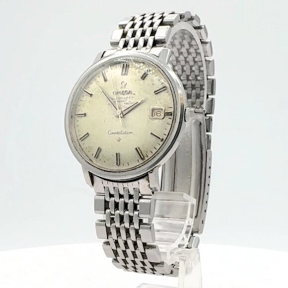 Vintage Omega 168.010 Constellation Men's Automatic Wristwatch 564 w Papers